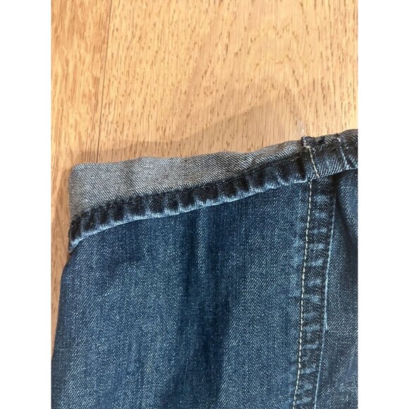 Flypaper Jeans Women's Size 30×32 Straight Leg Distressed Denim Blue - Picture 7 of 13